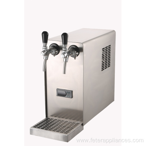 1 tap Stainless steel body cooler draft beer chiller dispenser